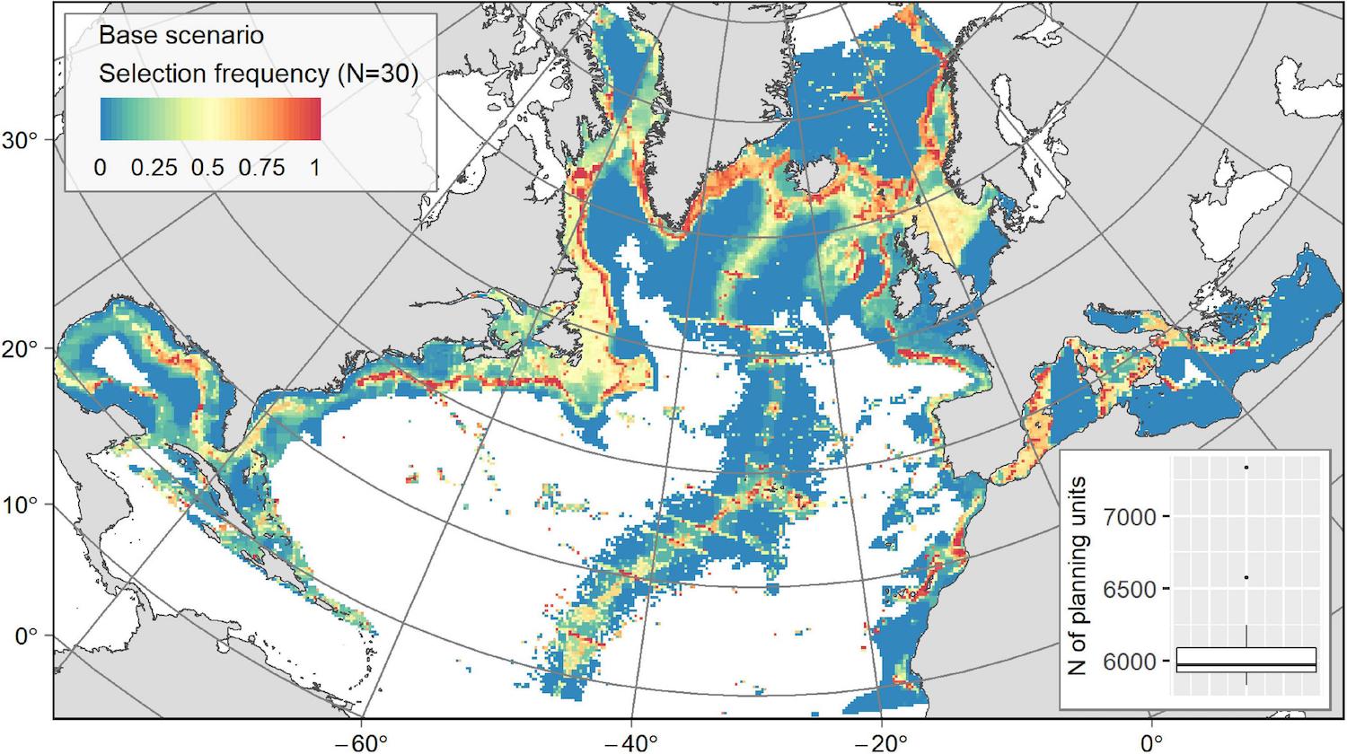 Systematic Conservation Planning at an Ocean Basin Scale: Identifying a Viable Network of Deep-Sea Protected Areas in the North Atlantic and the Mediterranean