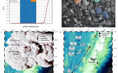 Deep seafloor hydrothermal vent communities buried by volcanic ash from the 2022 Hunga eruption